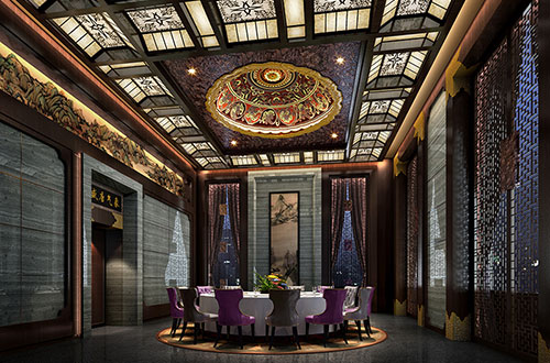 南木林低调奢华的新中式酒店设计效果图